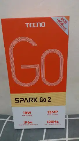Tecno spark go 2 ram 3+3/64g