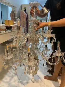 Lampu gantung hias 15 bolam