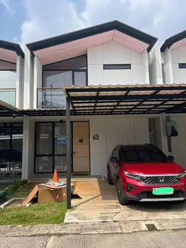 Cendana parc type 3 6.5x15 disewakan sudah canopy