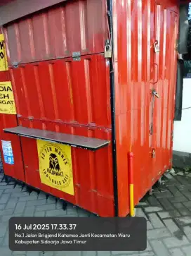 Jual bekas kontainer es teh jumno