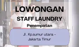 Lowongan staff laundry wanita jakarta timur