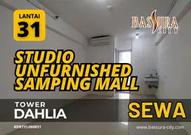 Sewa Unit Apartemen STUDIO Unfurnished Samping Mall Bassura City