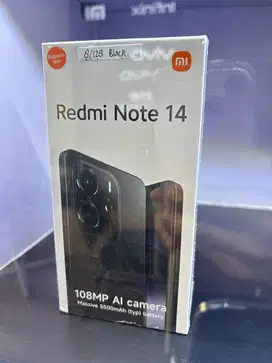 Redmi note 14 Ram 8/128gb baru garansi resmi nasional