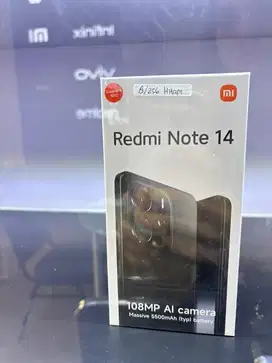 Redmi note 14 Ram 8/256gb baru garansi resmi nasional