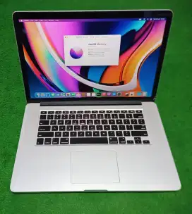 Apple MacBook Pro 2015 15 inch i7 16/256 Silver Murah