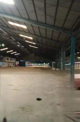 Gudang Jatake luas 6000 m , kawasan industri bebas banjir