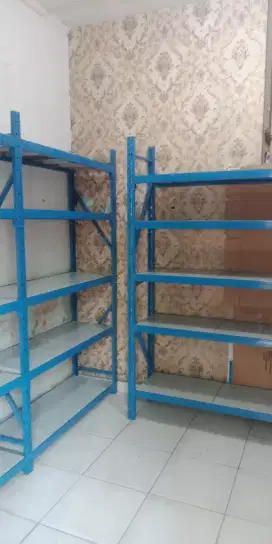 Rak Stock / Rak Jualan Kapasitas 100Kg (Bahan Plat Besi)