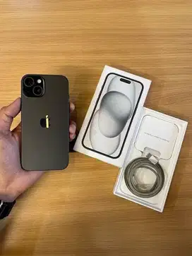 iPhone 15 black 128gb ibox
