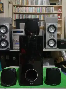 SPEKER SUBWOOFER & SATELITE LG
