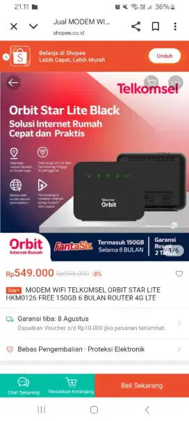 Modem orbit telkomsel