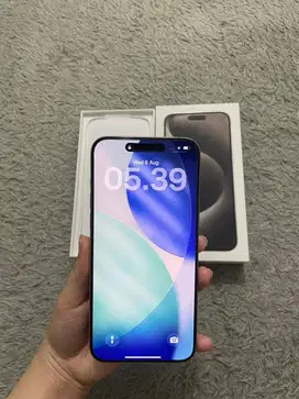 Iphone 15 Pro Max 256gb Natural IBOX Garansi On September 2025