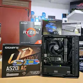 Build Mini PC ITX AMD Ryzen 5 5600GT 32Gb 512Gb