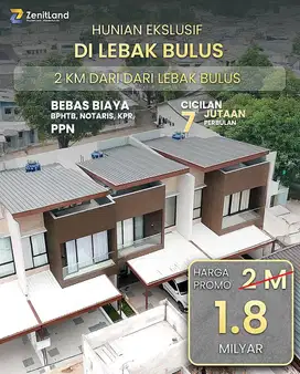 JUAL RUMAH TERMURAH ZENITPARC HILL CIRENDEU TANGERANG