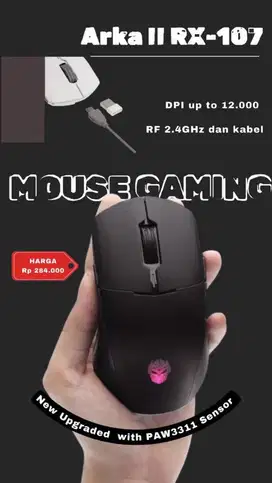 Mouse gaming REXUS ARKA II