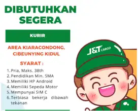 LOWONGAN KERJA J&T CARGO