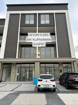 Disewakan gandeng! RUKO VERONA JUNCTION STUDIO LOFT hadap jalan 14x15