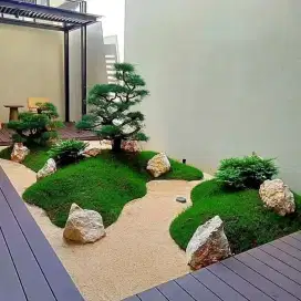 Dekorasi taman.pembuat taman