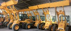 Wheel Loader China Tangguh Sparepart Mudah Kapasitas 1 - 3 Kubik Ready