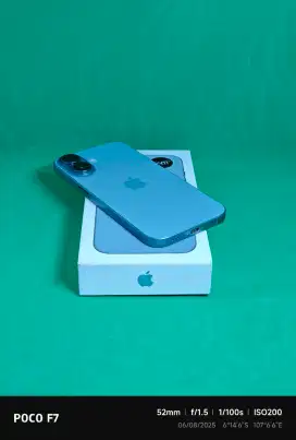 iphone 16 128gb ibox teal garansj 30 juli 2026