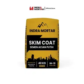 Semen Acian Putih, Skim Coat acian Indra Mortar