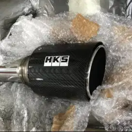 Knalpot HKS legamax Carbon tip 2GD original