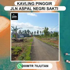 TANAH NEGERI SAKTI NEMPEL JALAN UTAMA DAN DEKAT DENGAN TUGU COKLAT