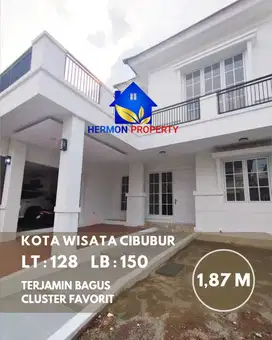 Rumah Minimalis Bagus di Kota wisata , Nego sampai Deal & Bisa KPR
