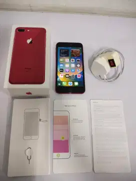 Jual iPhone 8Plus 256Gb Red WiFi Only Fullset