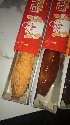 Jaga stand makanan