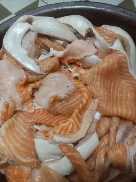 Salmon Belly dan iga