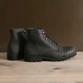Sepatu Boots Pria Kulit Asli Jaguar