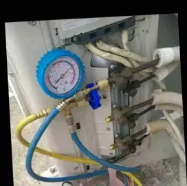 Melayani service AC, bomgkar pasang ac,kulkas,mesin cuci,pompa air dll