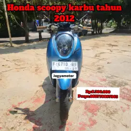Honda scoopy karbu tahun 2012