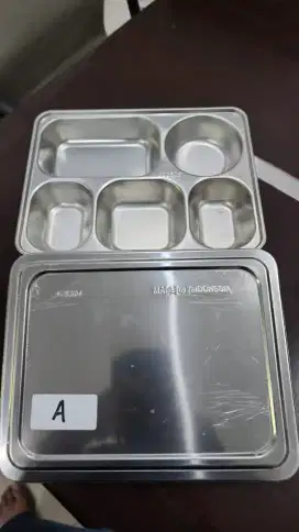 Food Tray Sus 304 Ukuran 4,5cm Stailess Steel