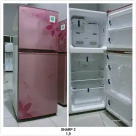 KULKAS 2 PINTU SHARP