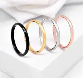 Cincin hitam elegan