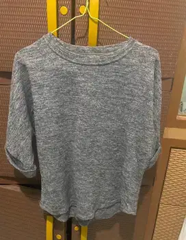 Blouse abu cantik