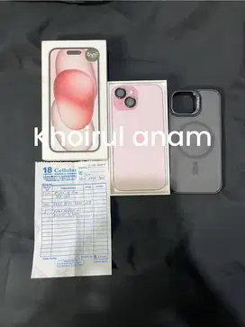iPhone 15 Basic 128Gb iBox warna Pink