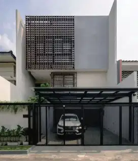 Kanopi kaca 8 mm