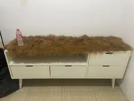 Meja tv material kayu