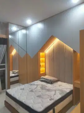 Kamar set | Furniture Custom | Dipan | Wardrobe | Lemari | Storage set