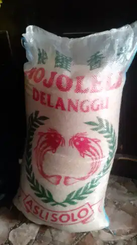 Beras Rojolele Asli Delanggu Solo