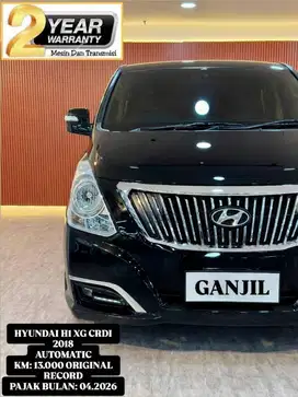 [ KM 13.000 ORIGINAL RECORD ] HYUNDAI H1 XG CRDI 2018 AUTOMATIC