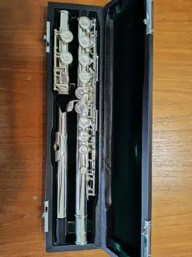 Pearl pf525e silver flute alat musik