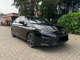 KM 29RB!! HONDA CITY HATCHBACK RS AT MATIC 2021 HITAM