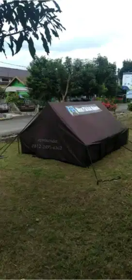 Tenda Pramuka Ukuran sesuai pesanan