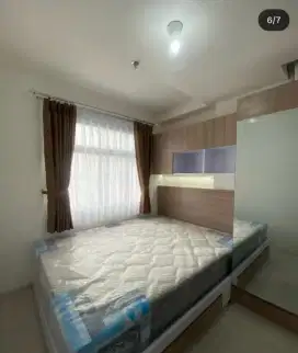 jual termurah bagus apartemen grand asia afrika GAA 2 BR furnished