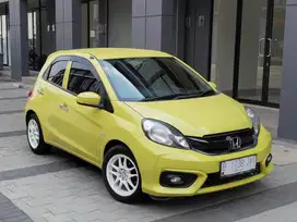 Honda Brio E CVT 2018 Kuning Istimewa
