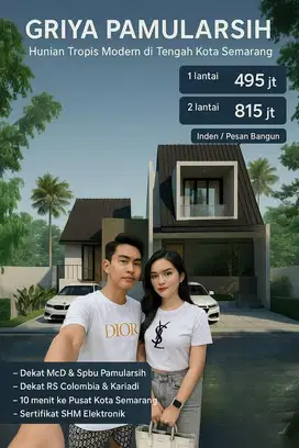 Rumah semarang kota dekat Sampokong Simpanglima Bandara