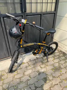 Sepeda Lipat Merk Maximo 20 inch 9 speed